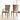 American Drew Skyline Ladder Back Wood Dining Chair with Upholstered Seat