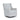 Best Home Furnishings Lilian Swivel Glider Recliner in Snow Fabric Upholstery