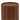 Dovetail Cadwell Cabinet Side Table in Brown Wood