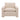 Dovetail Jax Occasional Chair in Sonoma Fog Tweed Upholstery