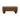 Dovetail Madden Square Coffee Table in Brown Wood