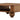 Dovetail Madden Square Coffee Table in Brown Wood