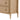Dovetail Marcellina 3-Drawer Dresser in Natural Finish Wood