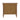 Dovetail Marcellina 2-Drawer Nightstand - Natural Finish Wood