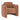 Dovetail Munson Occasional Chair in Clay Fabric Upholstery