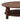 Dovetail Nethan Round Coffee Table in Brown Wood