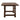 Dovetail Nethan Rectangular Dining Table in Brown Wood