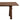 Dovetail Nethan Rectangular Dining Table in Brown Wood