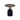 Val Pedestal Side Table, 17.5"