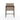 Four Hands Alice Leather Dining Side Chair in Sonoma Grey Leather