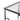 Four Hands Babylon End Table Tempered Glass Top