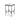 Four Hands Babylon Small End Table Tempered Glass Top