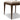 Four Hands Britt Dining Chair in Almond Oak Wood & Cane