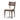 Four Hands Britt Dining Chair in Almond Oak Wood & Cane