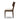 Four Hands Britt Dining Chair in Almond Oak Wood & Cane