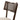 Four Hands Britt Dining Chair in Almond Oak Wood & Cane