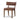 Four Hands Cardell Wood Dining Chair in Sonoma Chestnut Leather