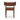 Four Hands Cardell Wood Dining Chair in Sonoma Chestnut Leather