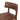 Four Hands Cardell Wood Dining Chair in Sonoma Chestnut Leather