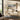 Four Hands Carmelo Glass Top Console Table in Oak Wood
