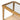 Four Hands Carmelo Glass Top Console Table in Oak Wood