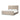 Four Hands Daphne Upholstered Queen Size Panel Bed in Alcala Taupe Fabric