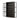Four Hands Dawes Display Cabinet in Smoked Black Oak