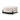 Four Hands Esben Round Upholstered Storage Ottoman in Performance Fabric