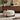 Four Hands Esben Round Upholstered Storage Ottoman in Performance Fabric