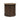 Four Hands Pavlo Marble Top Cabinet End Table in Dark Brown Wood