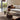 Four Hands Pavlo Marble Top Coffee Table in Dark Brown Wood