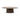 Four Hands Pavlo Marble Top Coffee Table in Dark Brown Wood