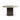 Four Hands Pavlo Marble Top Dining Table in Dark Brown Wood