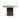 Four Hands Pavlo Marble Top Dining Table in Dark Brown Wood