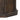 Four Hands Pavlo Marble Top Dining Table in Dark Brown Wood