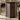 Four Hands Pavlo Marble Top Dining Table in Dark Brown Wood