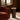 Four Hands Pavlo Marble Top End Table in Dark Brown Wood