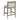 American Drew Hidden Treasures Wood Counter Stool with Fabric Upholstered Seat