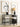 Hammary Mackintosh Wine Console Table with Stools