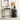 Hammary Mackintosh Wine Console Table with Stools