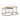Hammary Modern Basics Round Nesting Cocktail Coffee Tables