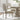 American Drew Vista Essex Wood Side Dining Chair with Fabric Upholstered Seat