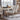 Magnussen Home Harlow Upholstered Dining Arm Chair with Wood Legs