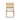Magnussen Home Somerset Wood Dining Side Chair with Fabric Upholstered Seat