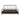 Moe's Home Collection Vivian Queen Size Bed in Dark Brown Acacia Wood