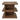 Moe's Home Casey Wood Side Table - Dark Brown