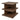 Moe's Home Casey Wood Side Table - Dark Brown