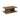 Moe's Home Casey Small Coffee Table in Dark Brown Wood