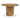 Moe's Home Hansen Round Wood Dining Table in Rustic Oak