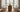 Moe's Home Hansen Round Wood Dining Table in Rustic Oak